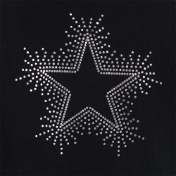 تيشيرت مزين بنجمة باللون...